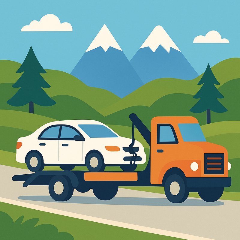 Graphic showing military personnel sending a car to another state via carrier